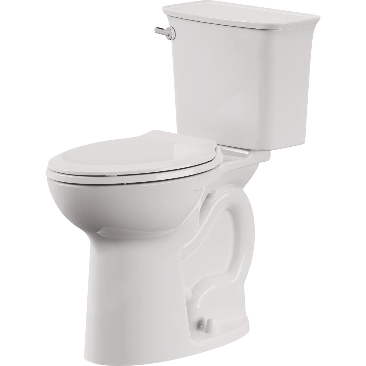 American Standard Elevation White Extra-Tall 19 In. Elongated Bowl 1.28 GPF Toilet-to-Go