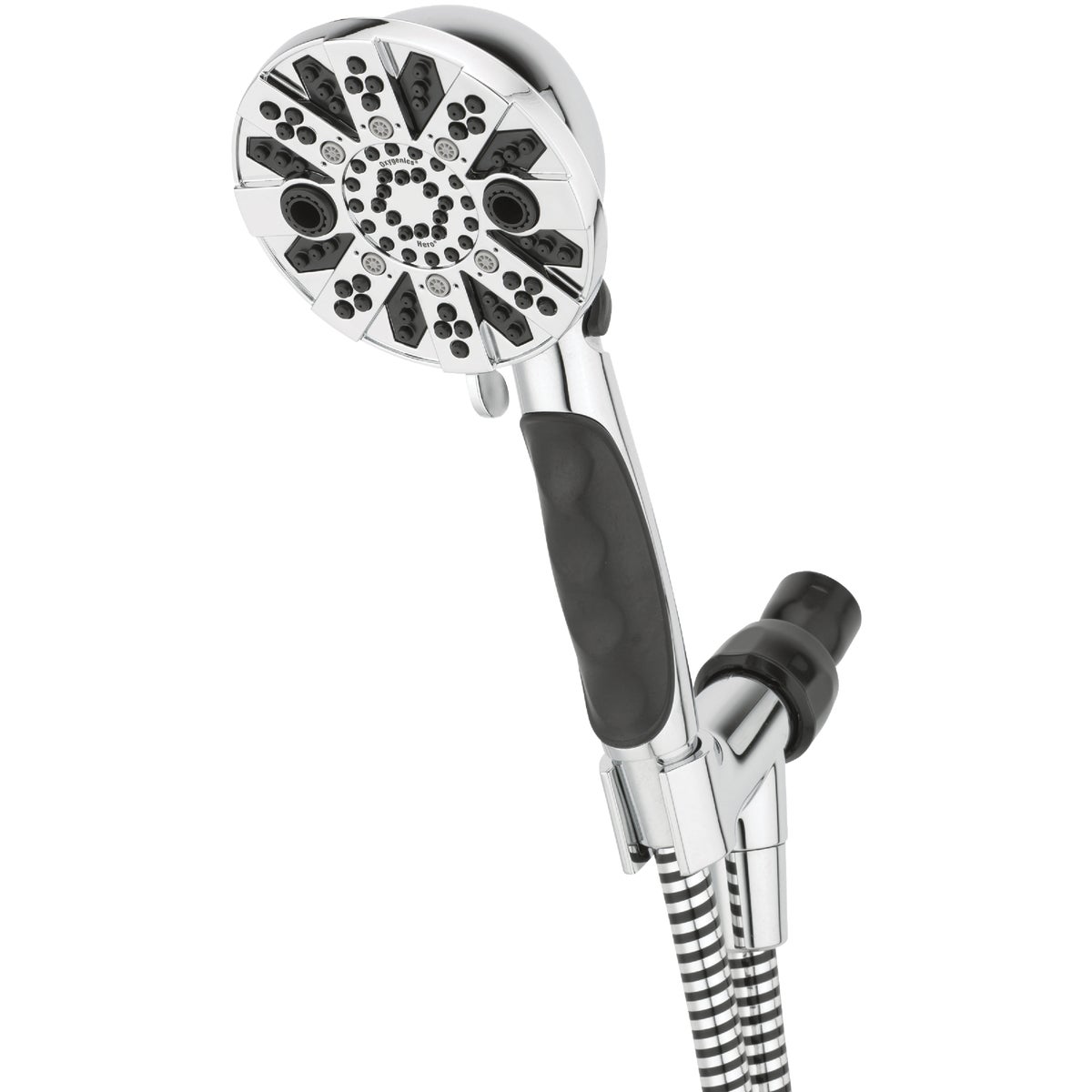 Oxygenics Hero 7-Spray 1.8 GPM Handheld Shower Head, Chrome