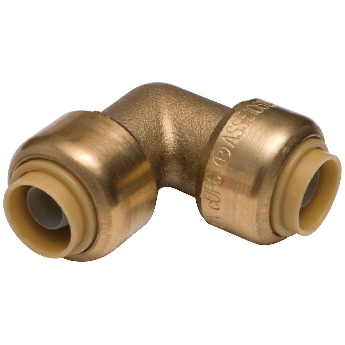 SharkBite Push-to-Connect 90 Deg. Brass Elbow (Push x Push)