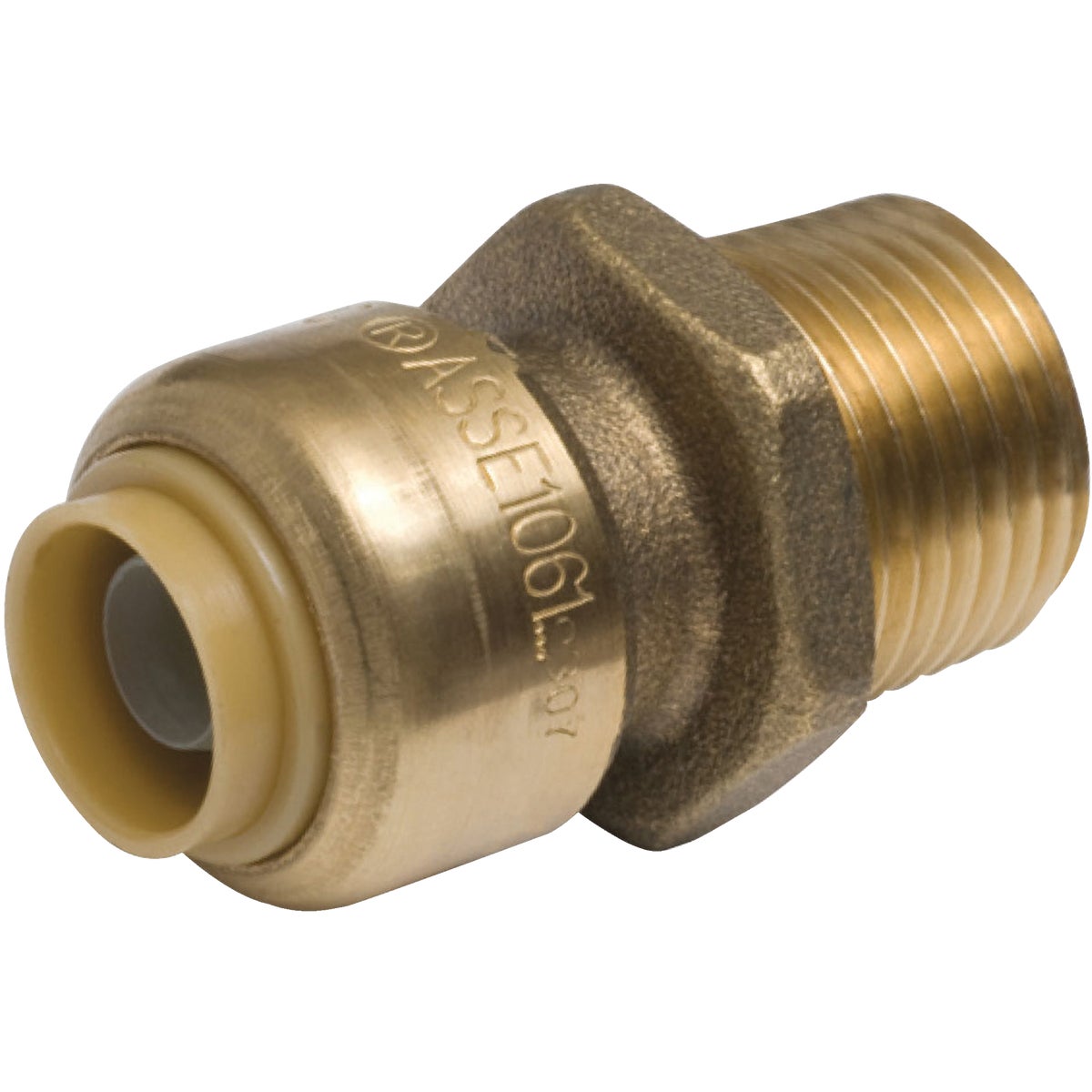 SharkBite Push-to-Connect Brass Male Adapter