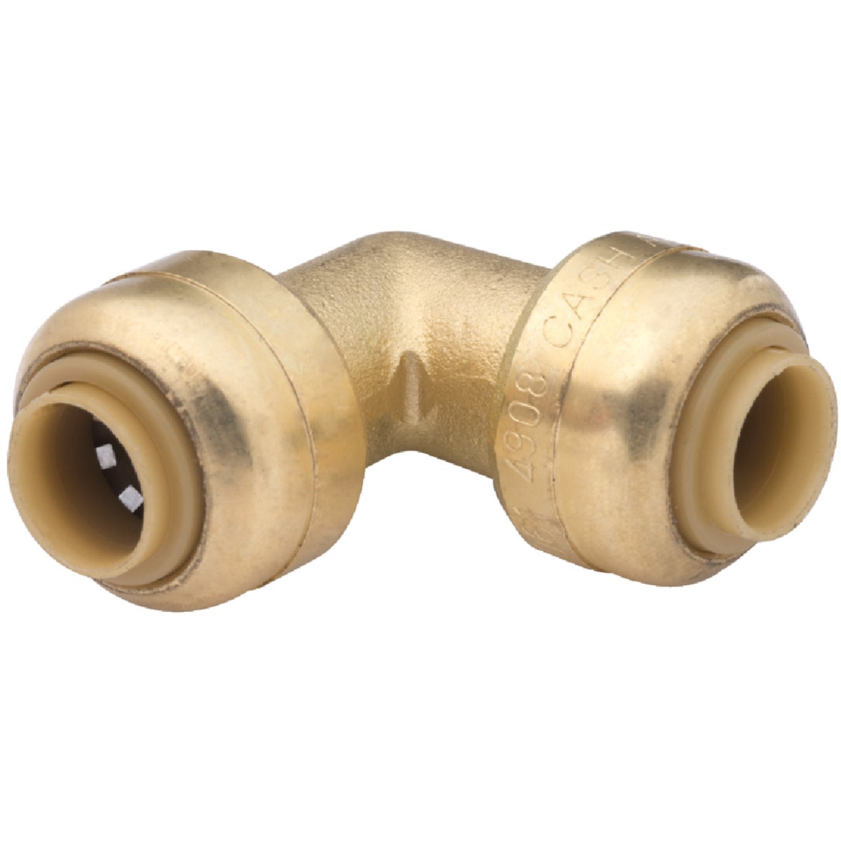 SharkBite Push-to-Connect 90 Deg. Brass Elbow (Push x Push)