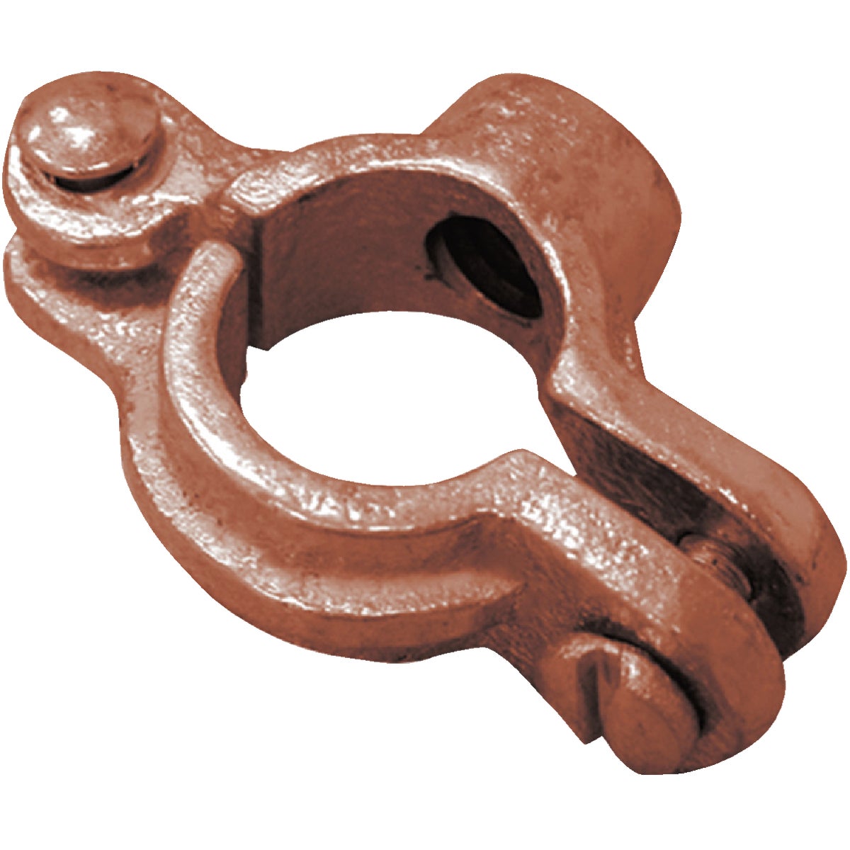 Jones Stephens Copper-Plated Split Ring Pipe Hanger