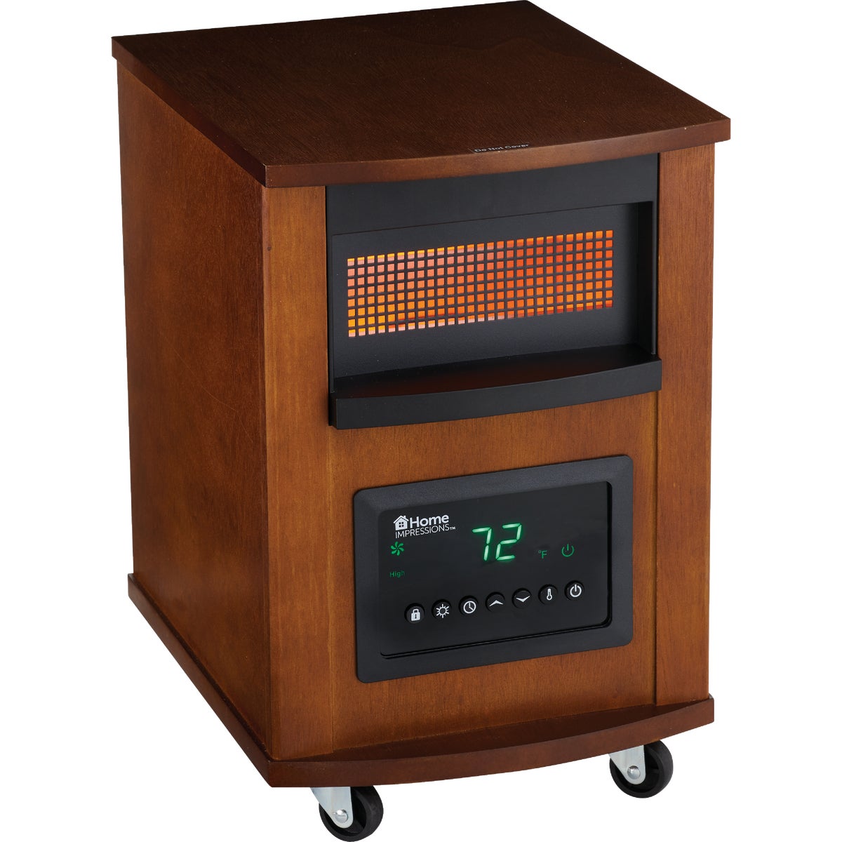 Best Comfort 1500W 120V Quartz Heater with Woodgrain Cabinet