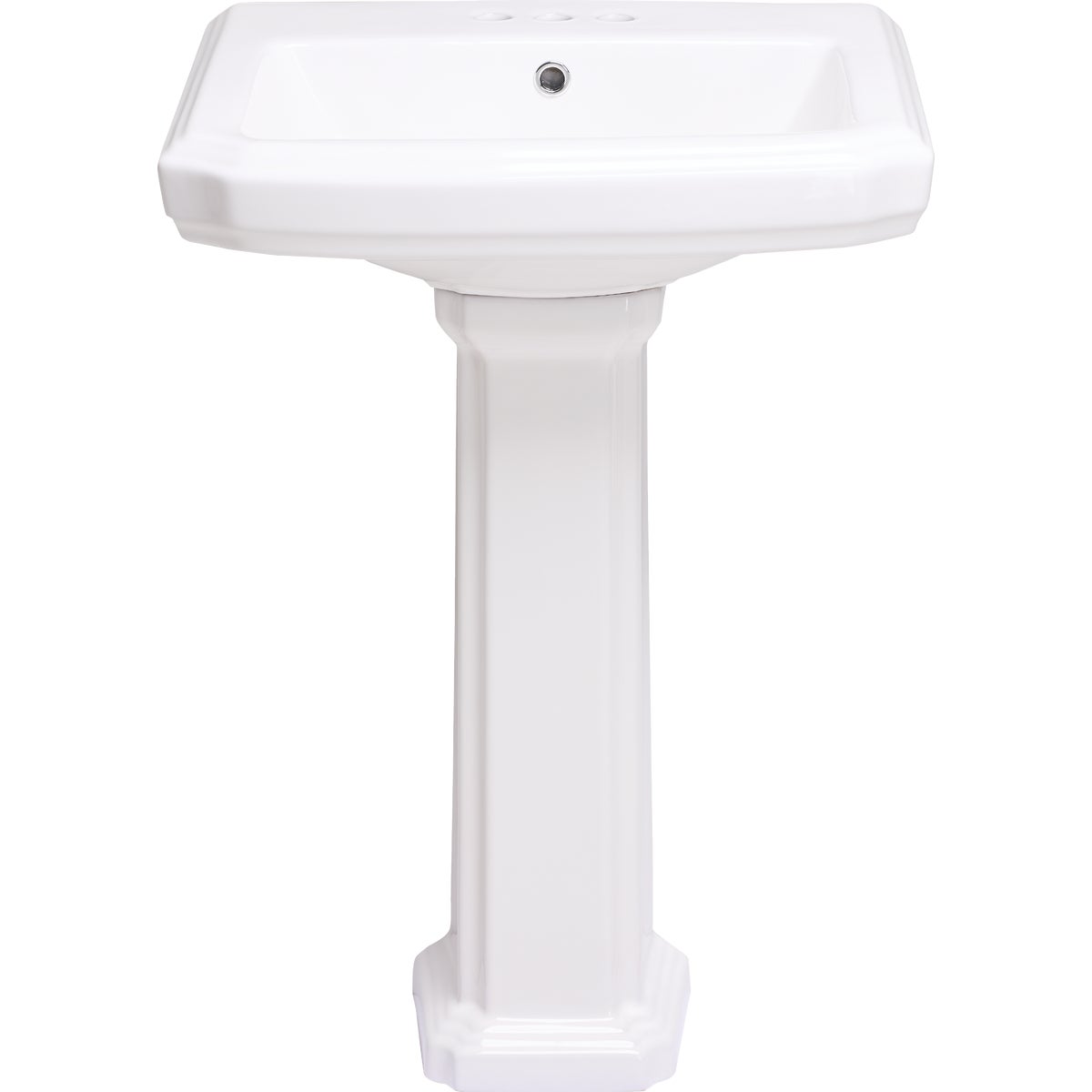 Common Goods Grove White Pedestal Sink