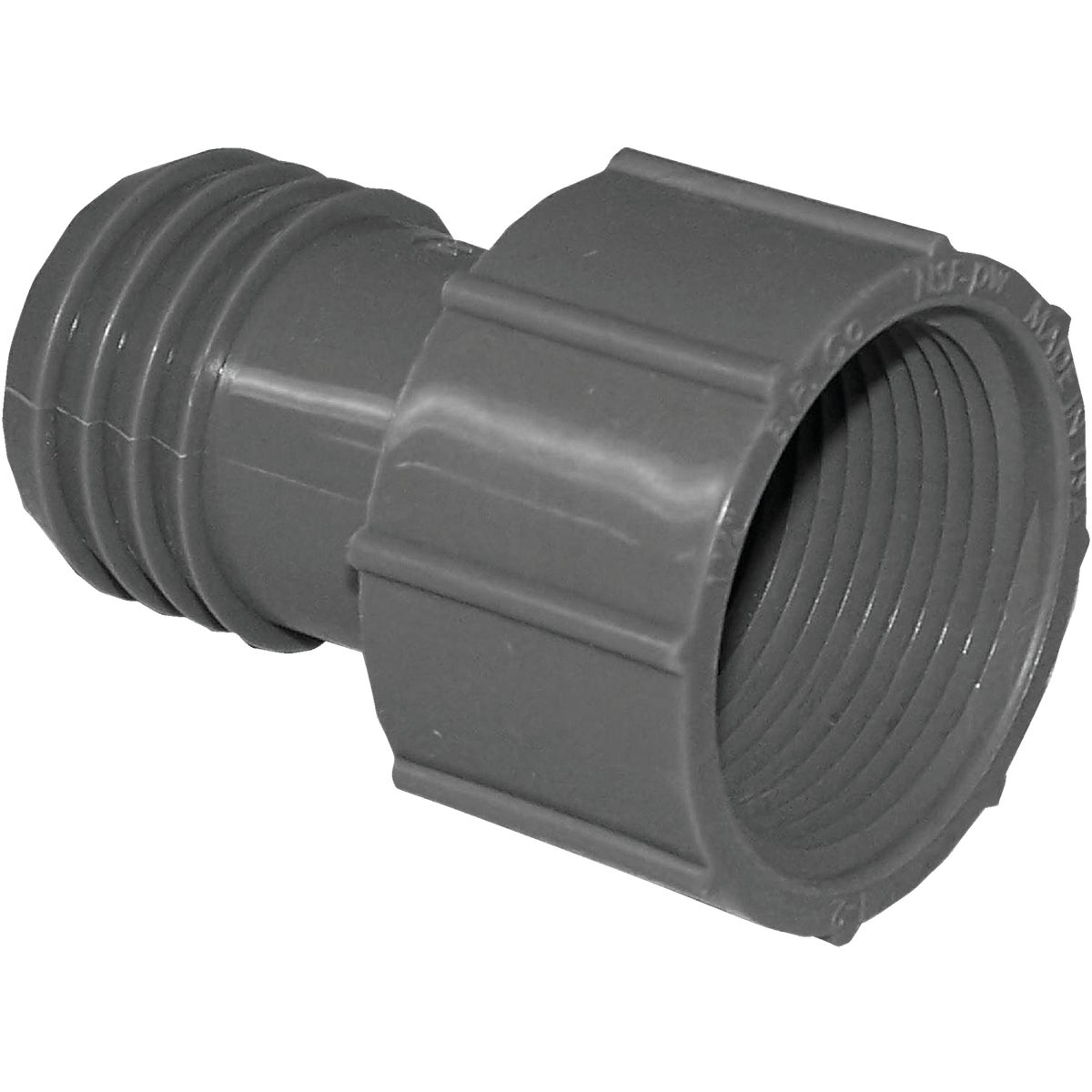 Boshart 1-1/4 In. FPT x 1-1/4 In. Insert Polypropylene Hose Adapter