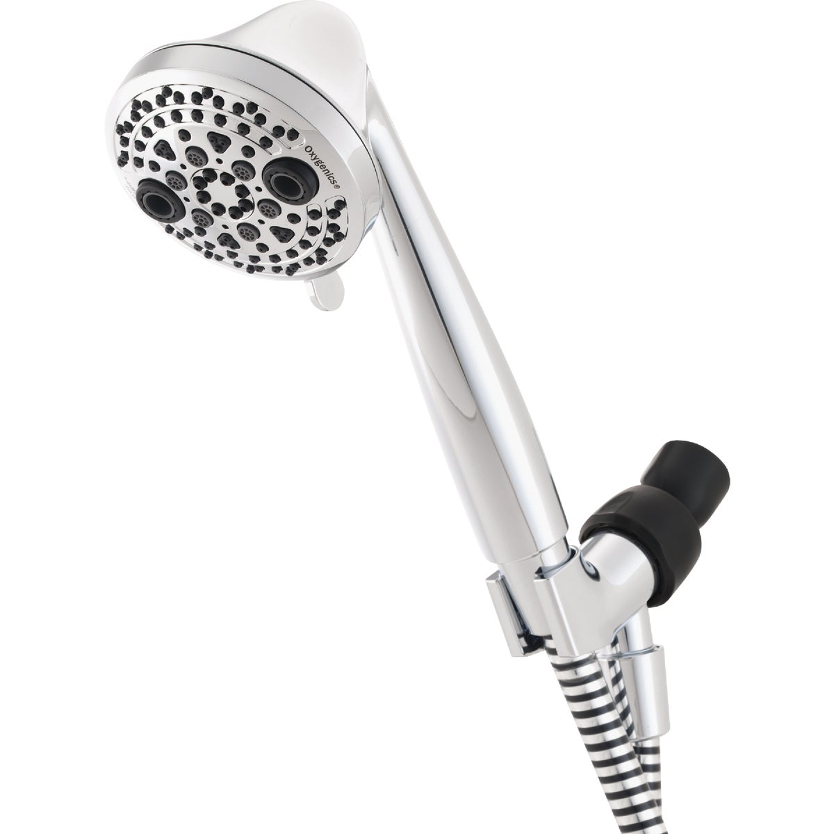 Oxygenics PowerMassage 5-Spray 1.75 GPM Handheld Showerhead, Chrome