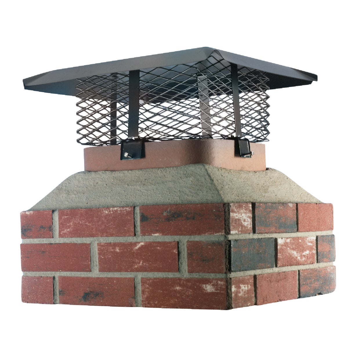 Shelter Adjustable Single Flue Chimney Cap for Large Flue