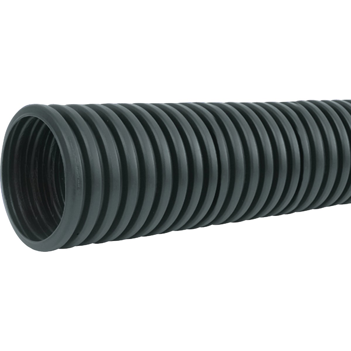 Advanced Drainage Systems 3 In. x 10 Ft. Polyethylene Corrugated Solid Pipe