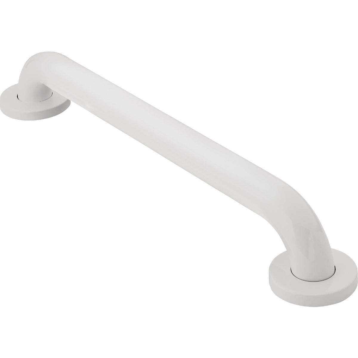Moen Home Care 18 In. x 1-1/2 In. Concealed Screw Glacier Grab Bar, White
