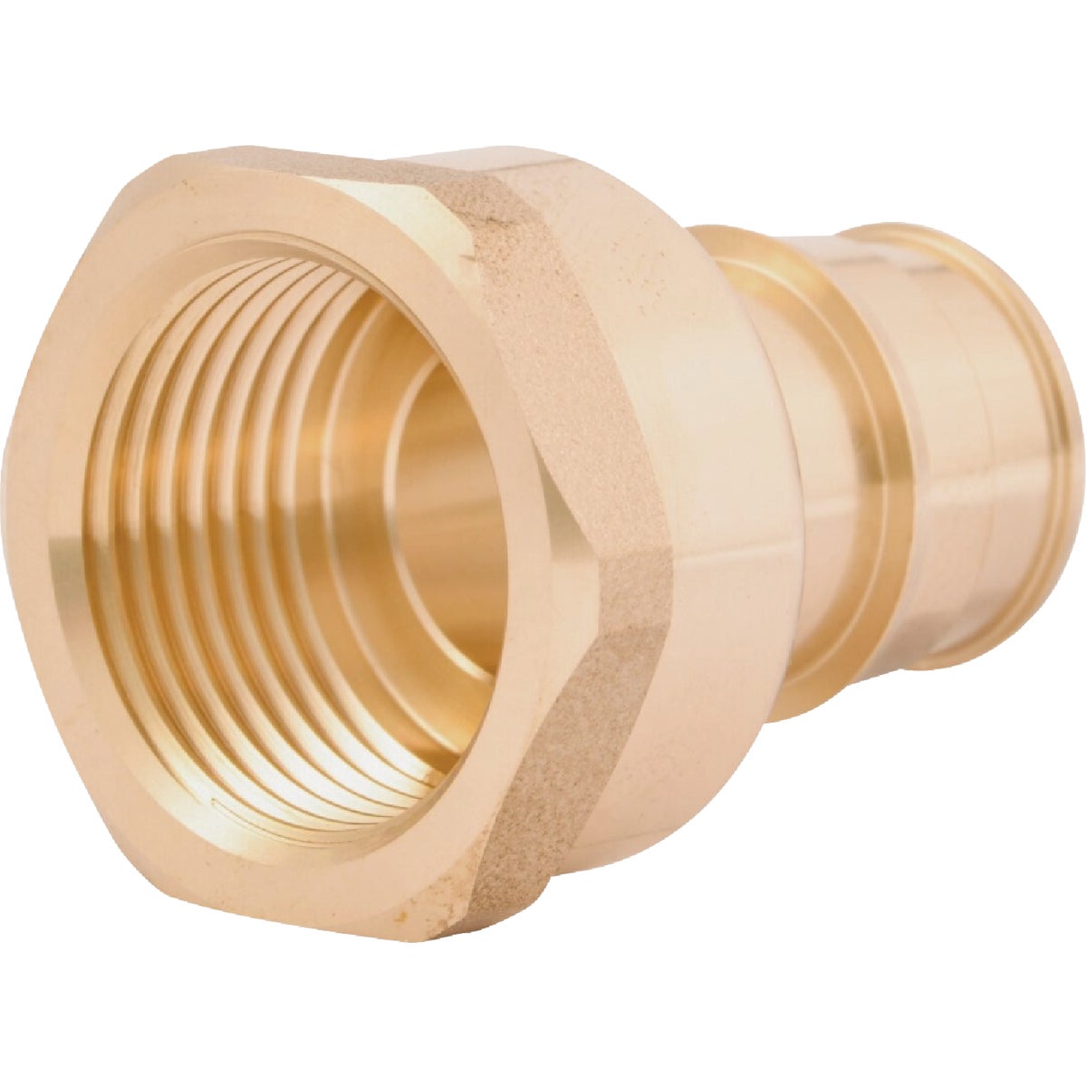 SharkBite 3/4 In. Barb x 3/4 In. FNPT Brass PEX-A Adapter