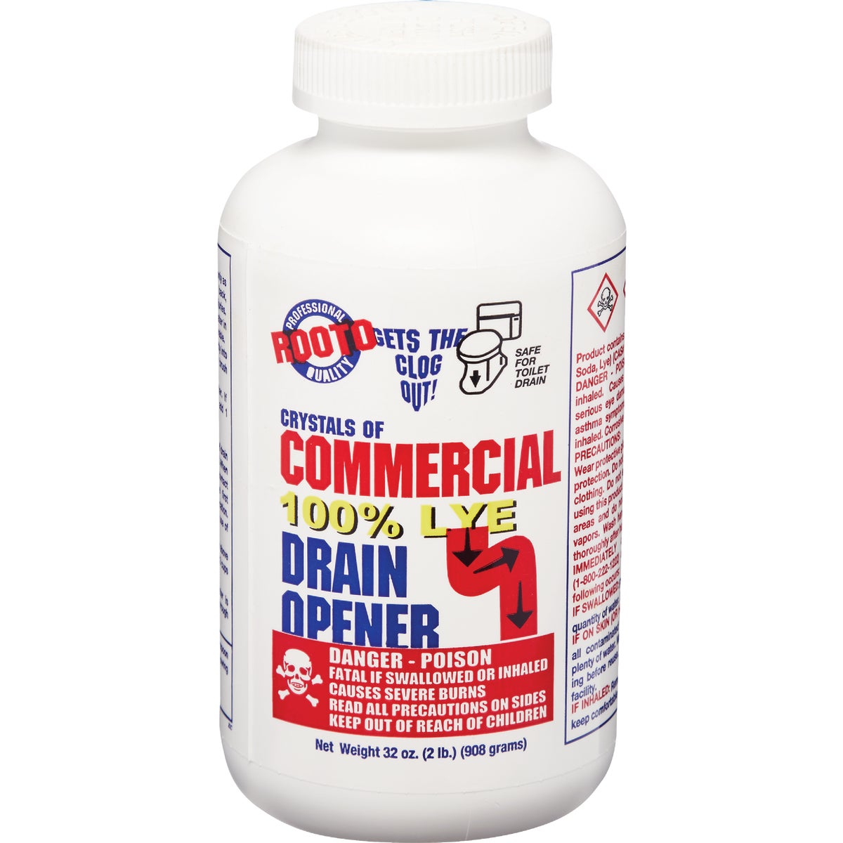 Rooto Commercial Crystal Drain Cleaner