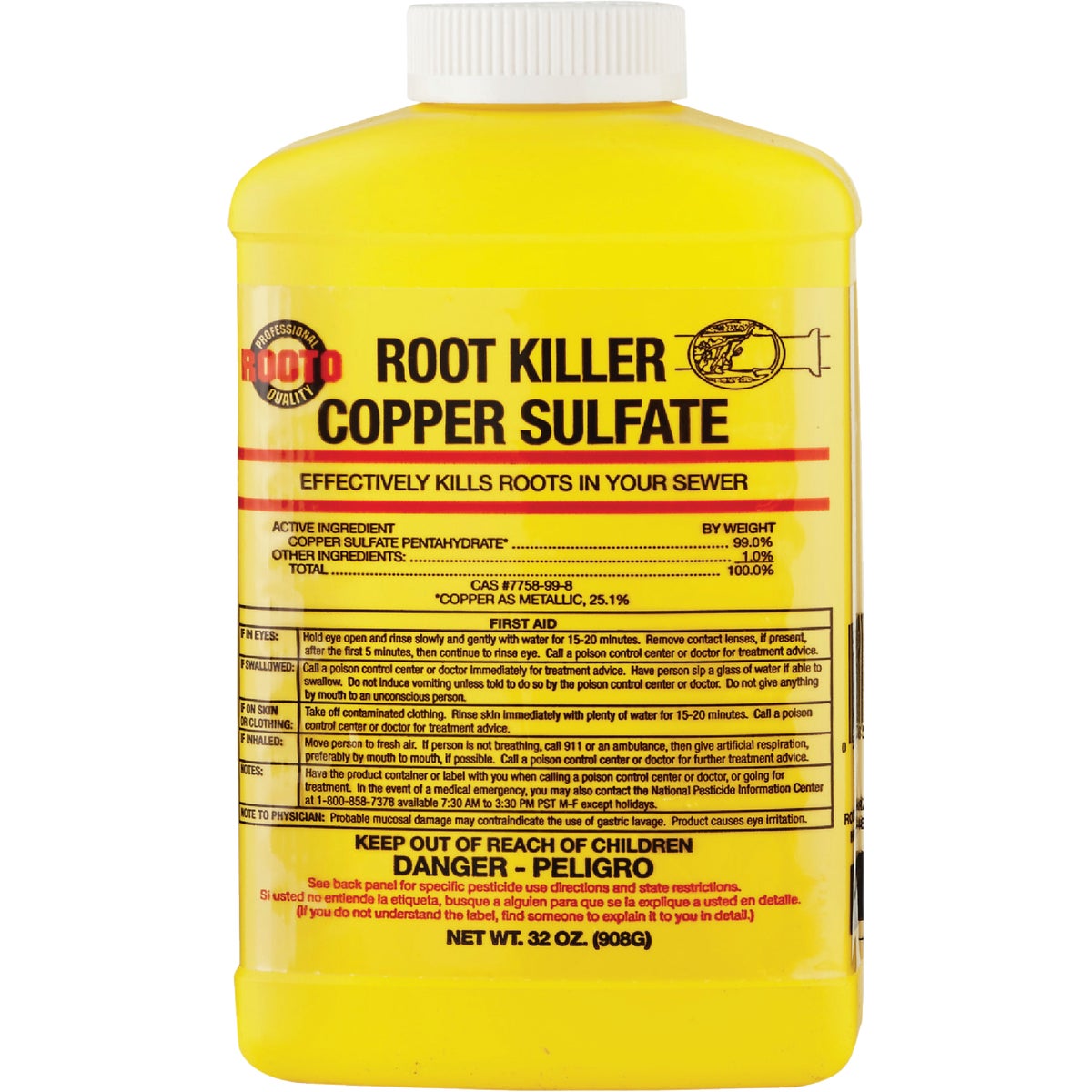 Rooto 2 Lb. Root Killer