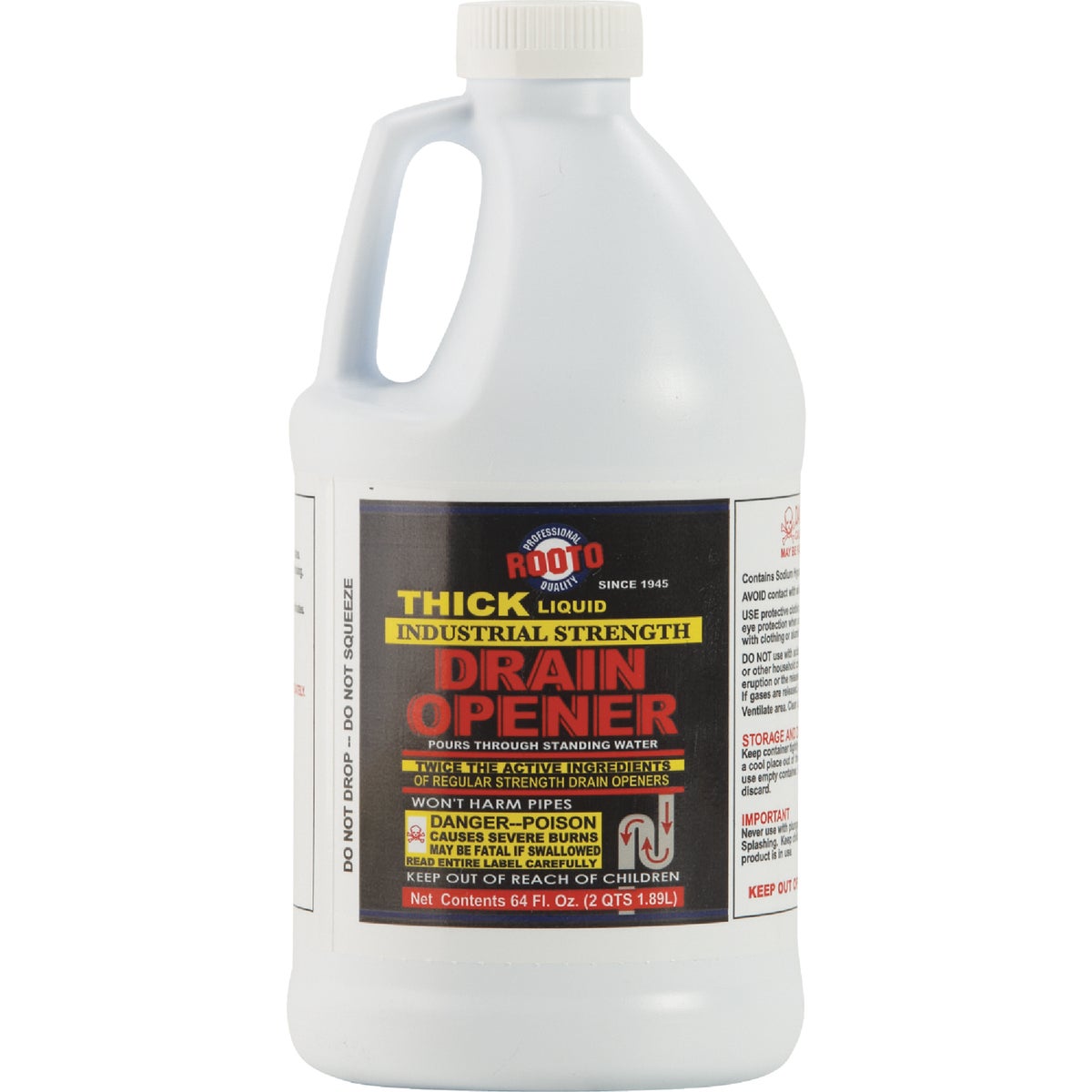 Rooto Industrial Strength Liquid Drain Cleaner