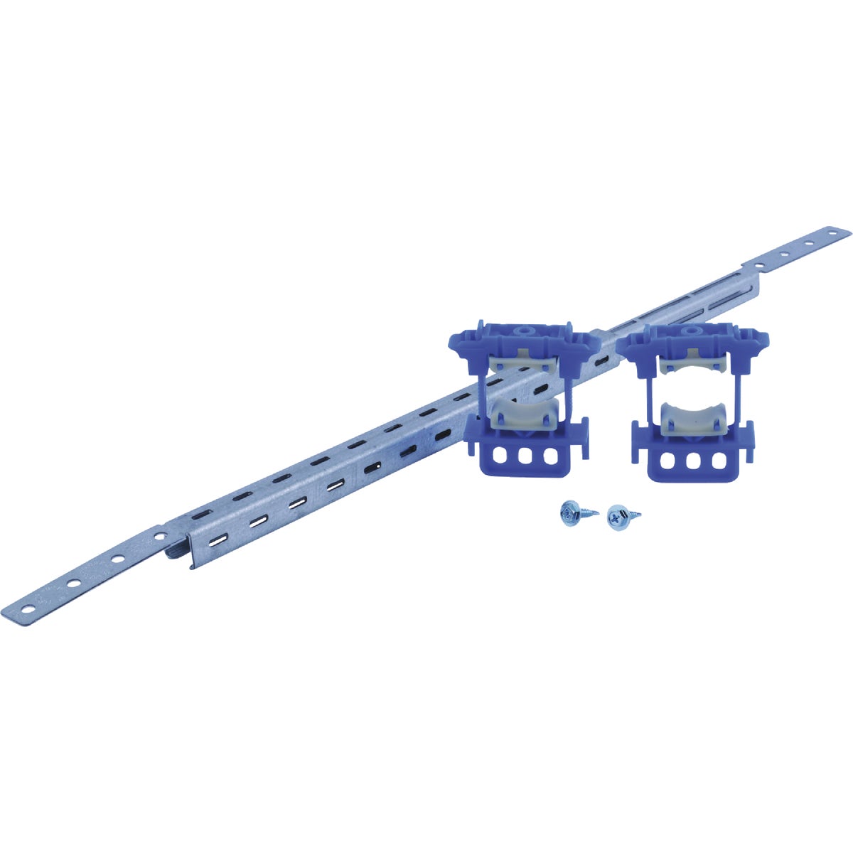 HoldRite 10-18 In. Stout Bracket Galvanized Telescoping Brackets & Clamps Kit