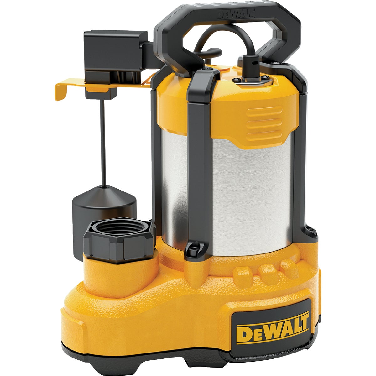 DEWALT 3/4 HP Submersible Stainless Steel /Cast Iron Submersible Sump Pump with Vertical Float Switch