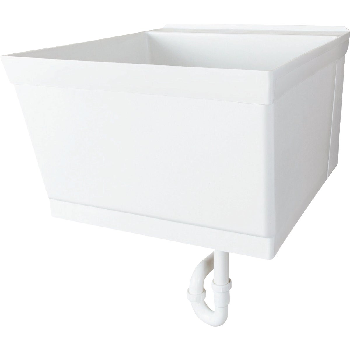 Standard 19 Gal. White Utility Tub