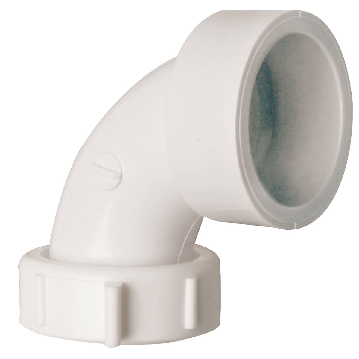 Do it 1-1/2 In. White Poly Vinyl Chloride Drain Elbow