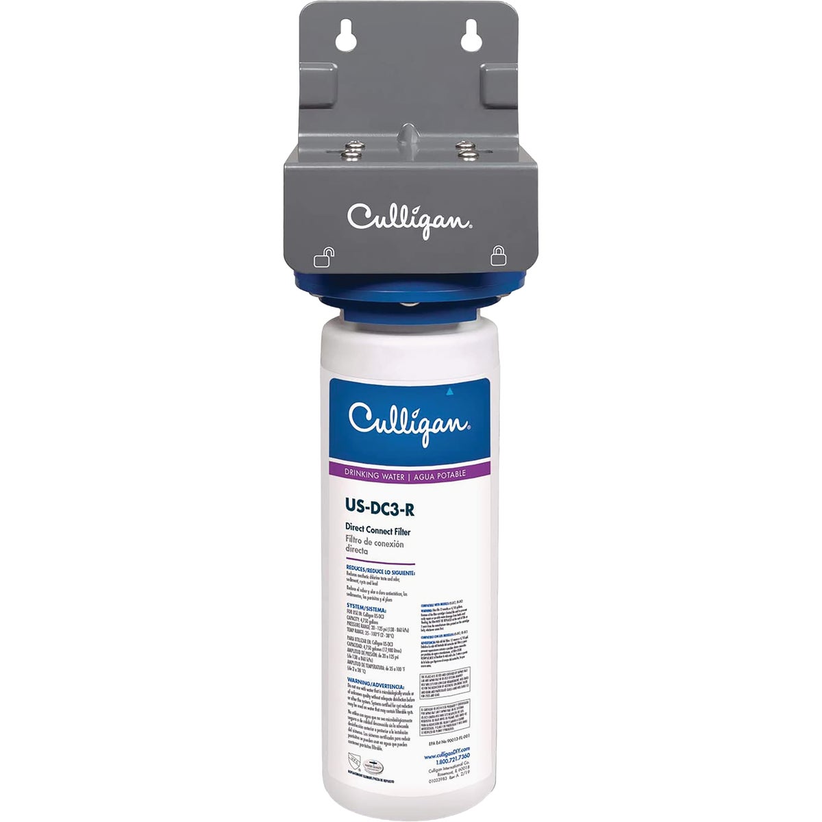 Culligan US-DC-3 Direct Connect Under-Sink Water Filter