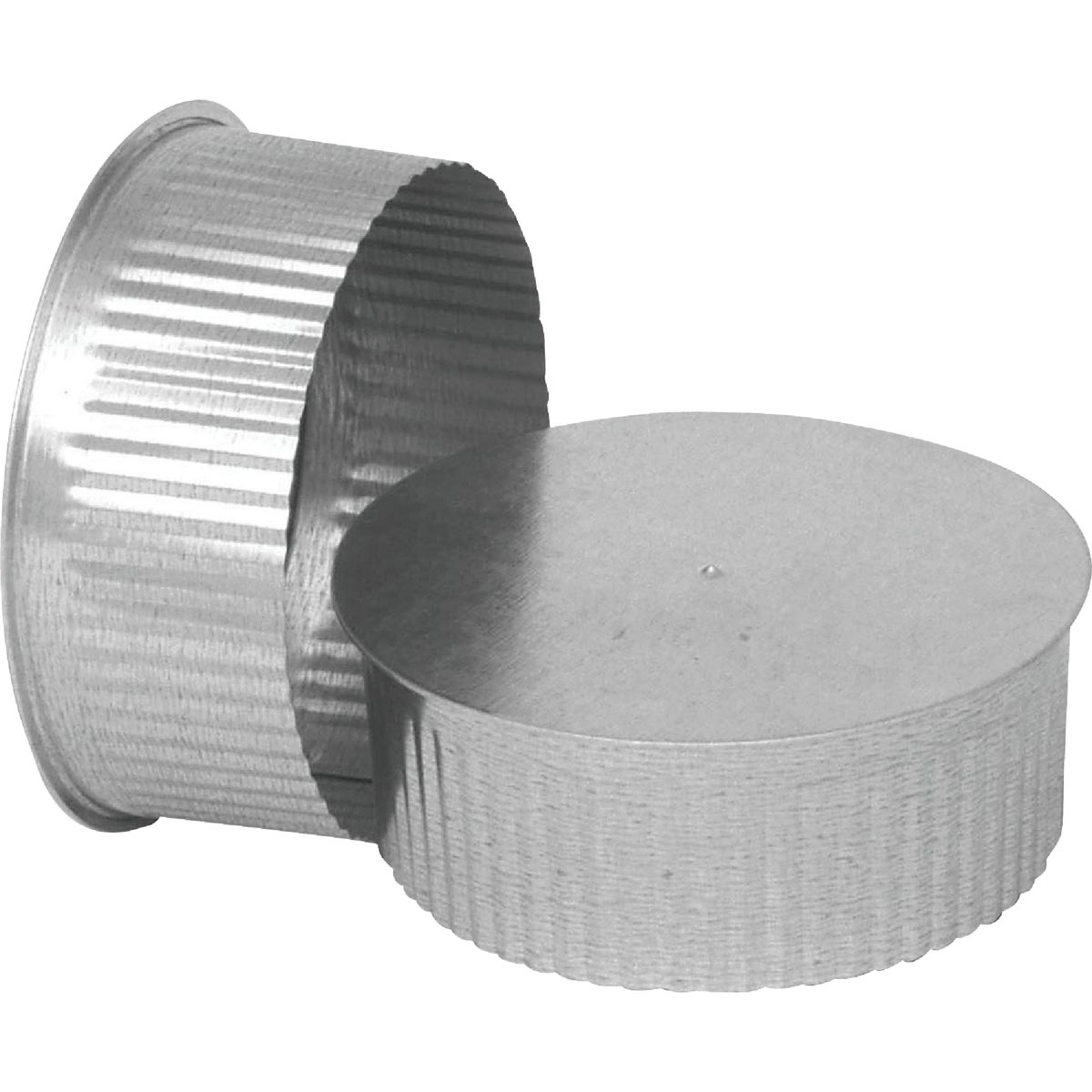 Imperial Crimped End Galvanized Tee Cap/Plug