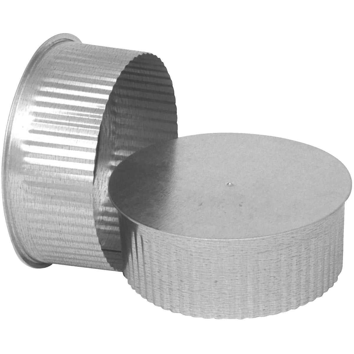 Imperial Crimped End Galvanized Tee Cap/Plug