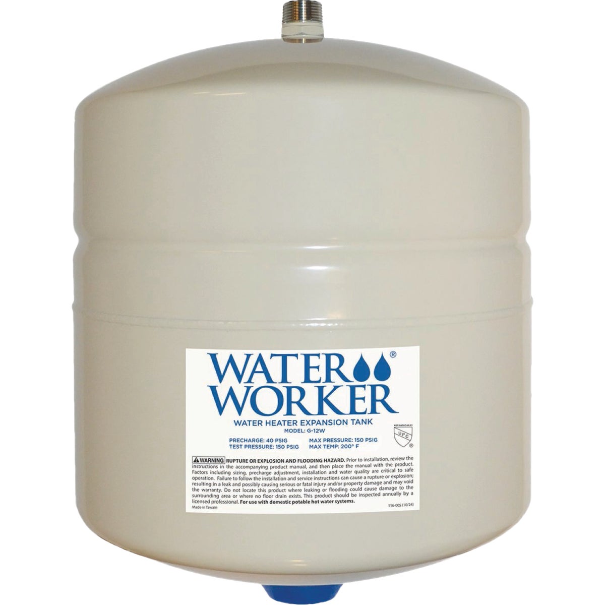 Water Worker 4.4 Gal. Expansion Tank