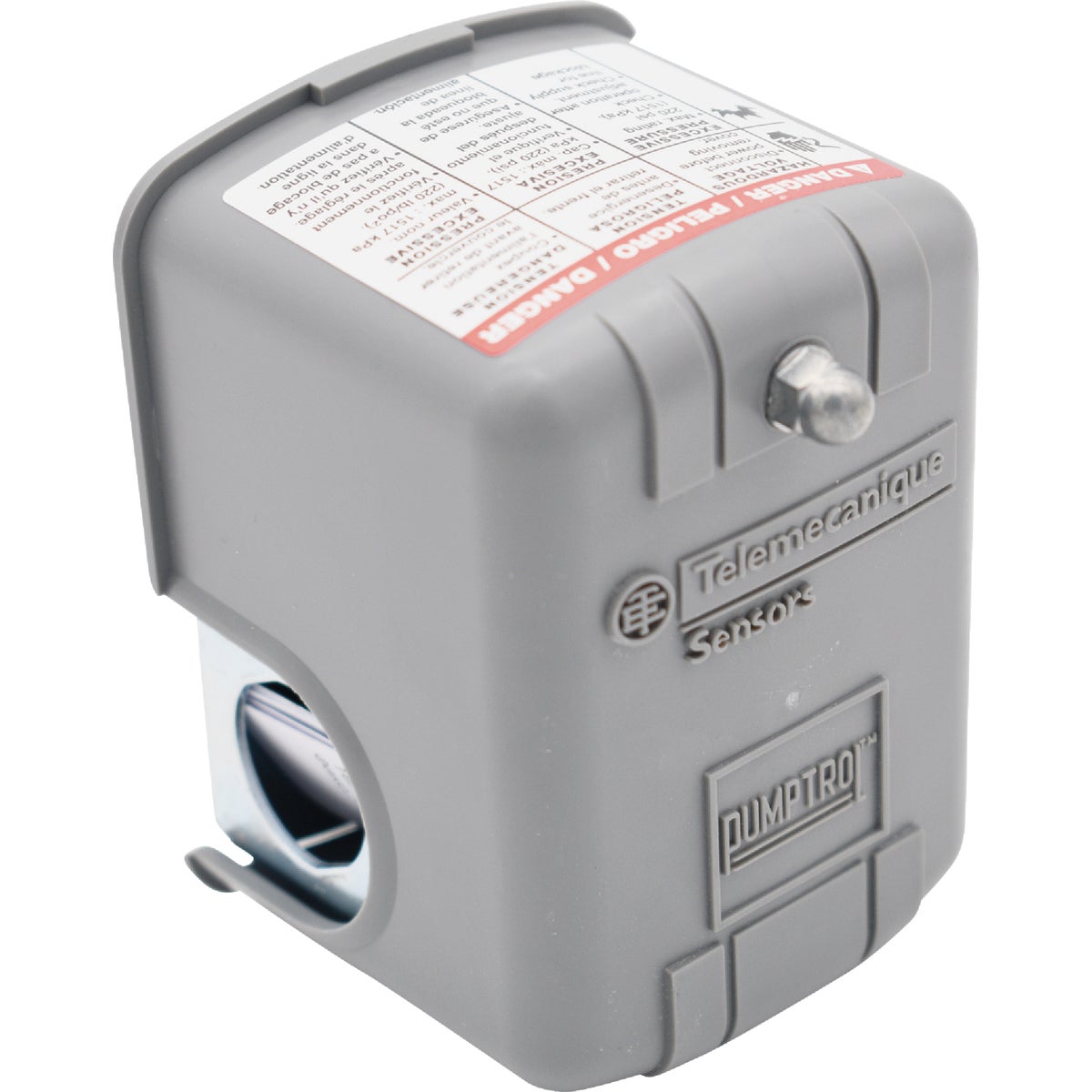 Square D Pumptrol 40 - 60 psi Diaphragm Actuated 2 Pole Pressure Switch