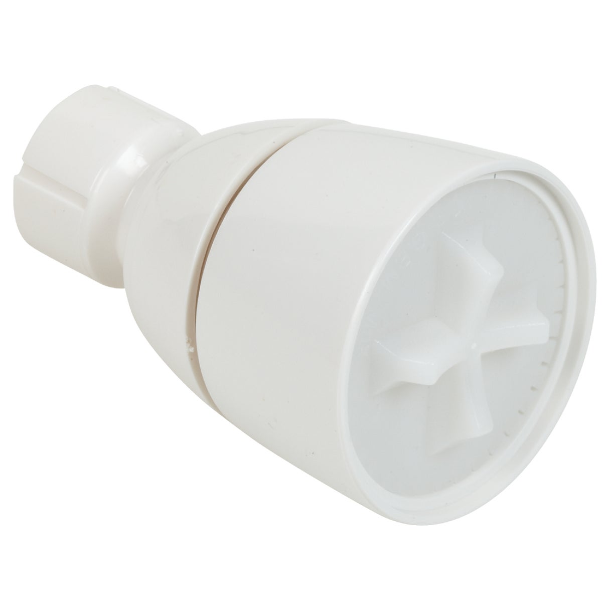 Home Impressions 1-Spray 2.5 GPM Fixed Showerhead, White