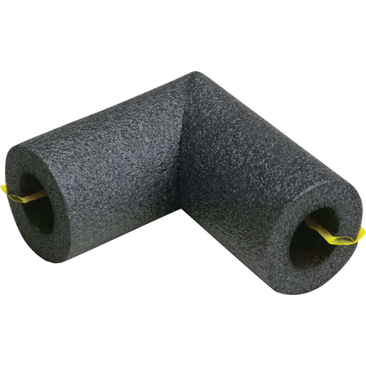 Tundra 1/2 In. Wall Self-Sealing Elbow Polyethylene Pipe Insulation Wrap, 1/2 In. Fits Pipe Size 1/2 In. Copper