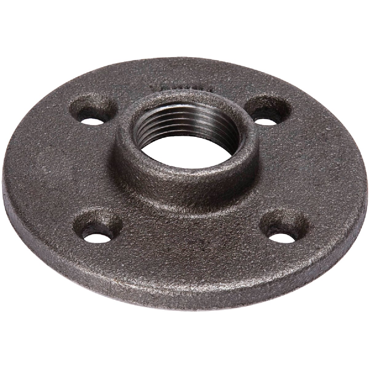 Southland 3/4 In. x 3-3/8 In. Black Iron Floor Flange