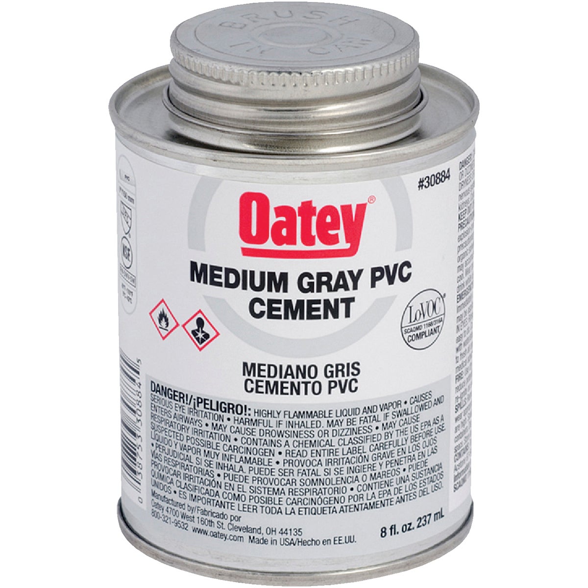 Oatey Medium Gray PVC Cement