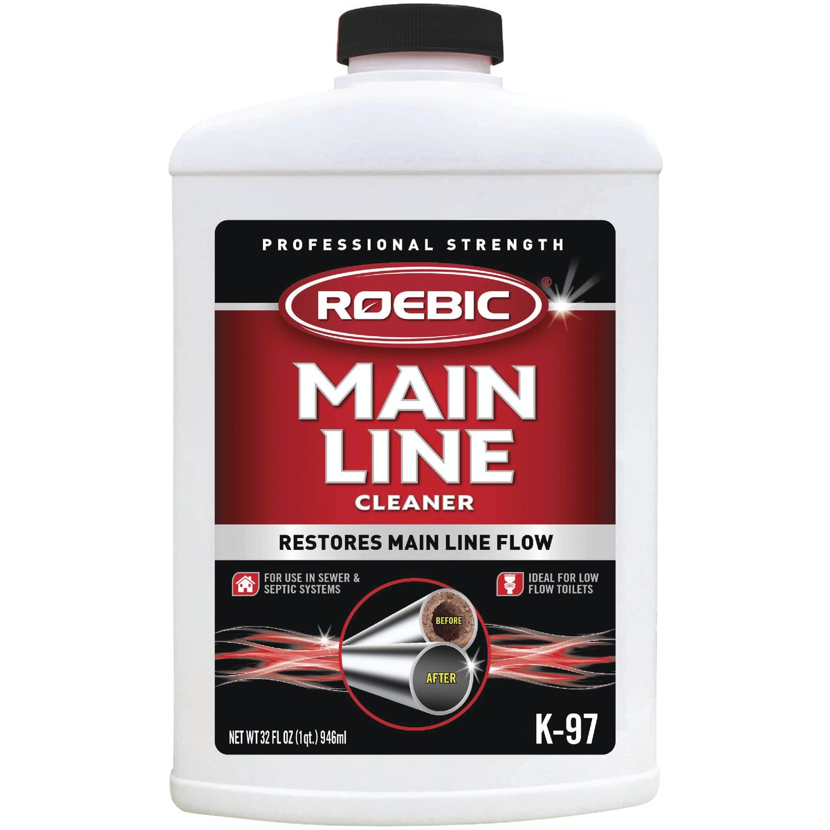 Roebic 32 Oz. Main Line Drain Cleaner