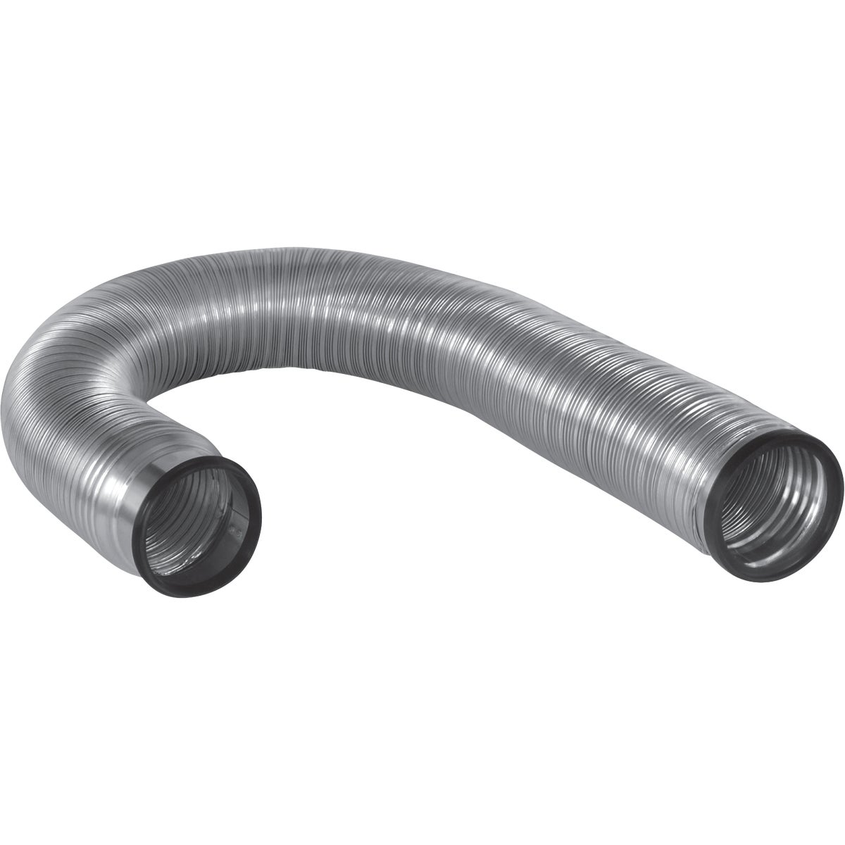 Imperial Quick Connect Hook-Up 4 In. x 6 Ft. Aluminum Semi-Rigid Dryer Duct