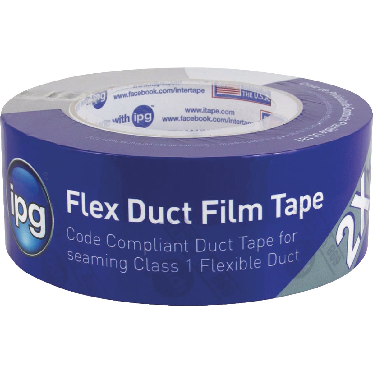 Intertape 2 In. x 120 Yd. AC698 UL 181 Film Foil Tape