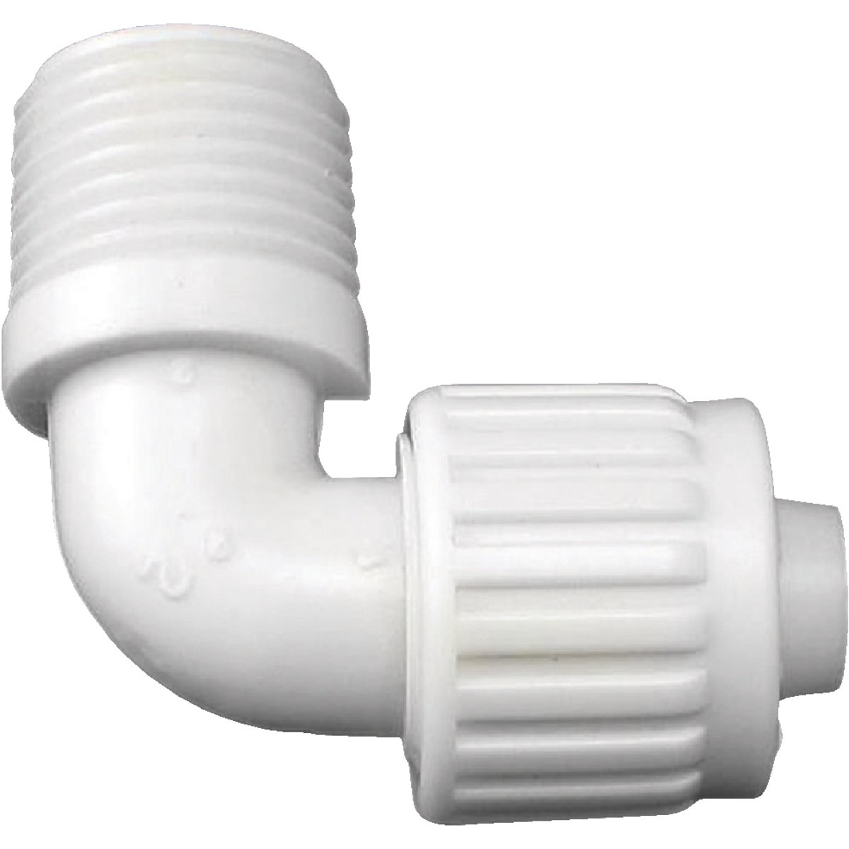 Flair-It Plastic Compression Male PEX Elbow