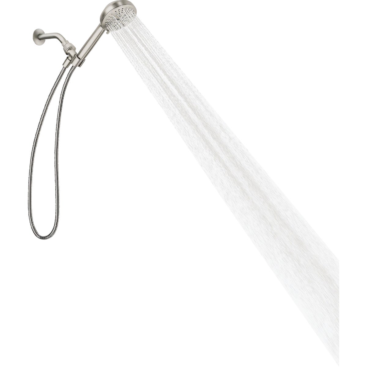 Moen Hydro Energetix Spot Resistant Brushed Nickel 7-Function Handheld Shower