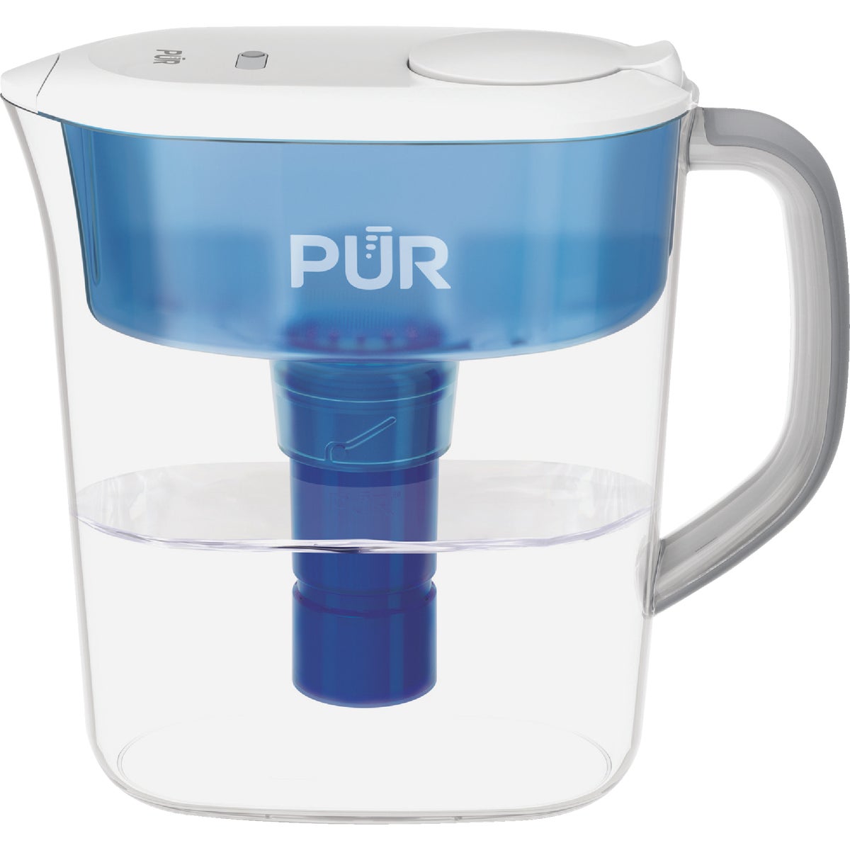 PUR PLUS 11 Cup Water Filter Pitcher, White