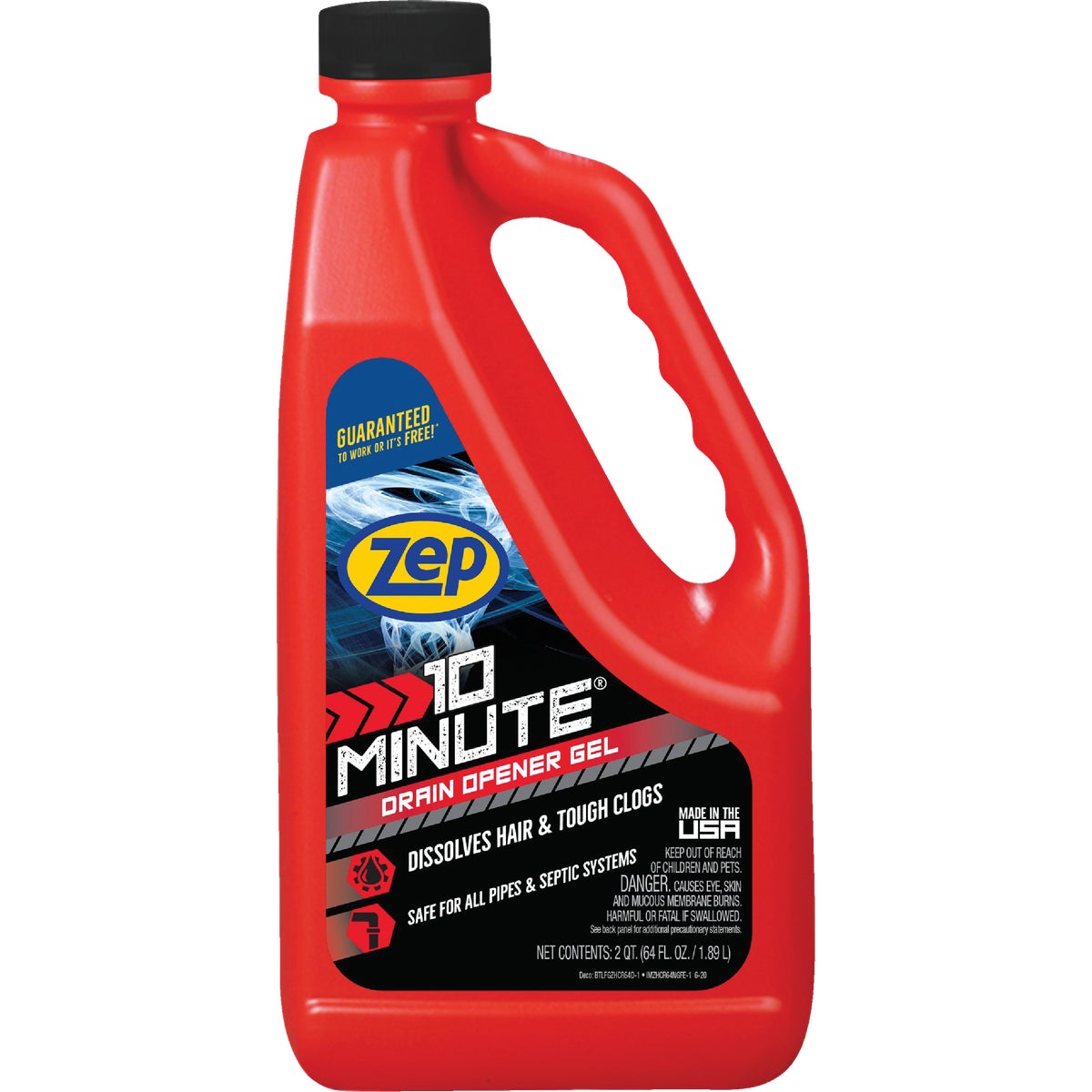 Zep 64 Oz. Gel 10 Minute Drain Cleaner