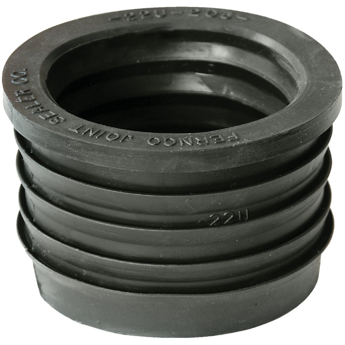 Fernco DWV 2 In. x 2 In. Sewer and Drain PVC Iron Pipe Hub Adapter