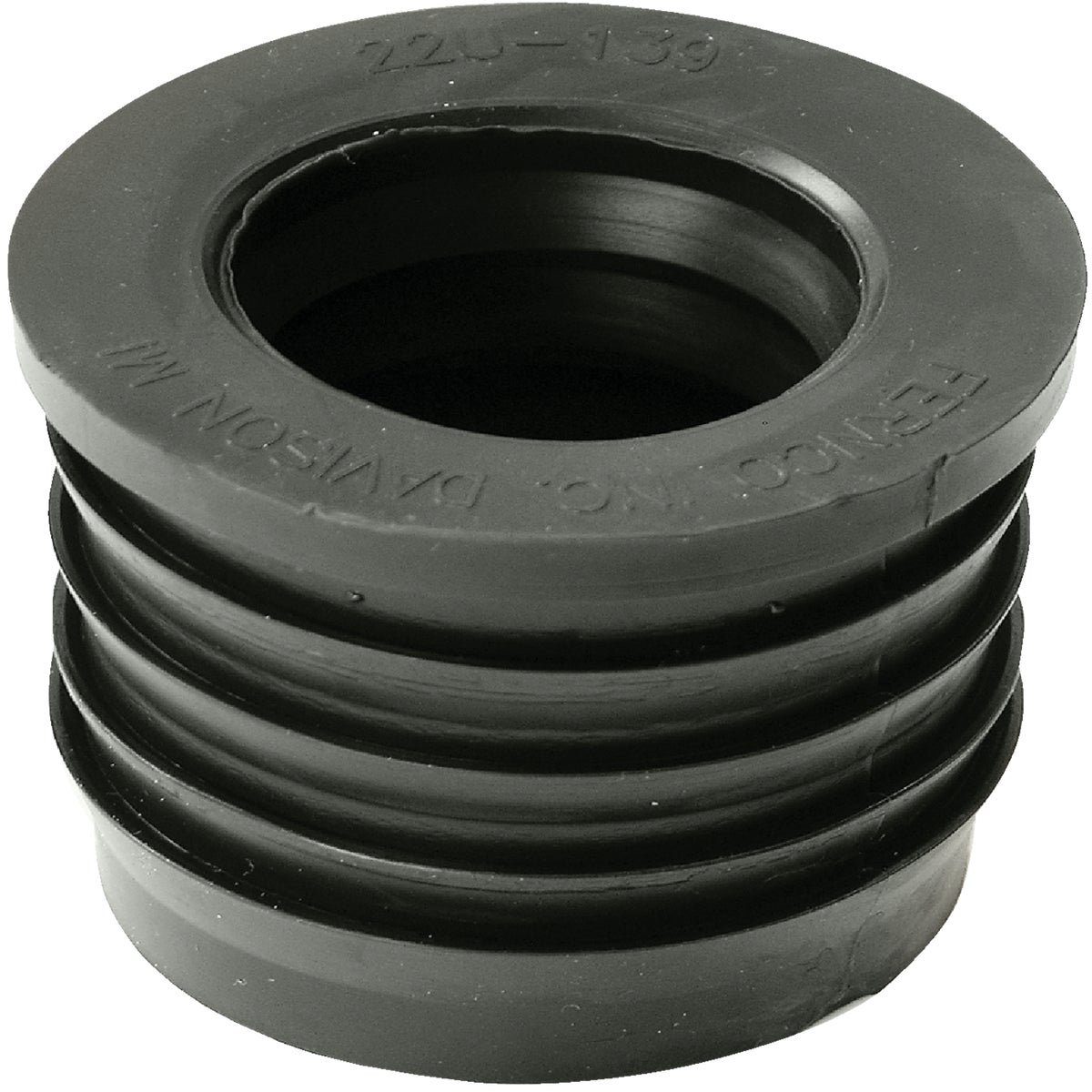 Fernco DWV 2 In. x 1-1/2 In. Sewer and Drain PVC Iron Pipe Hub Adapter