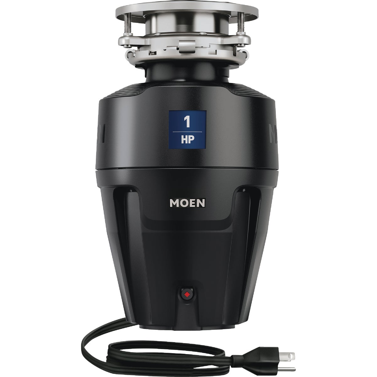 Moen EX Series 1 HP Stainless Steel Garbage Disposer, 10 Year Warranty