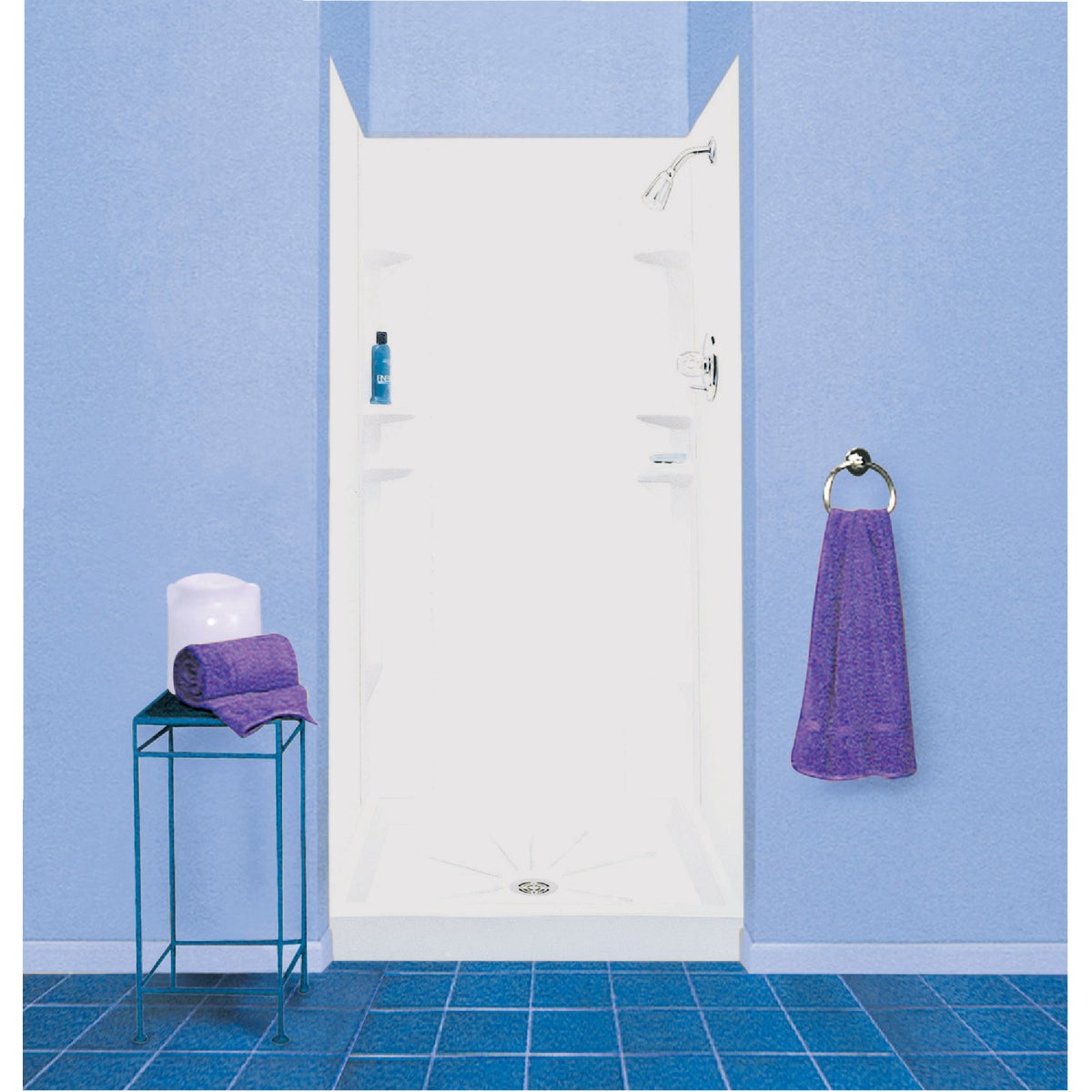 Mustee Durawall Model 247 Shower Wall Set