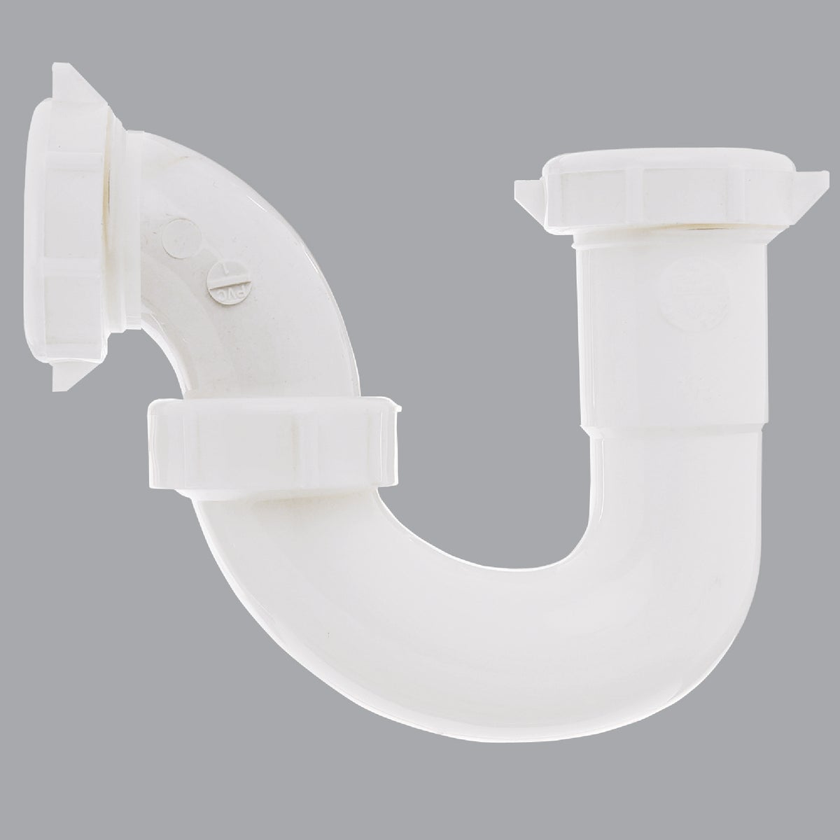 Do it 1-1/2 In. x 1-1/4 In. White Plastic Sink Trap