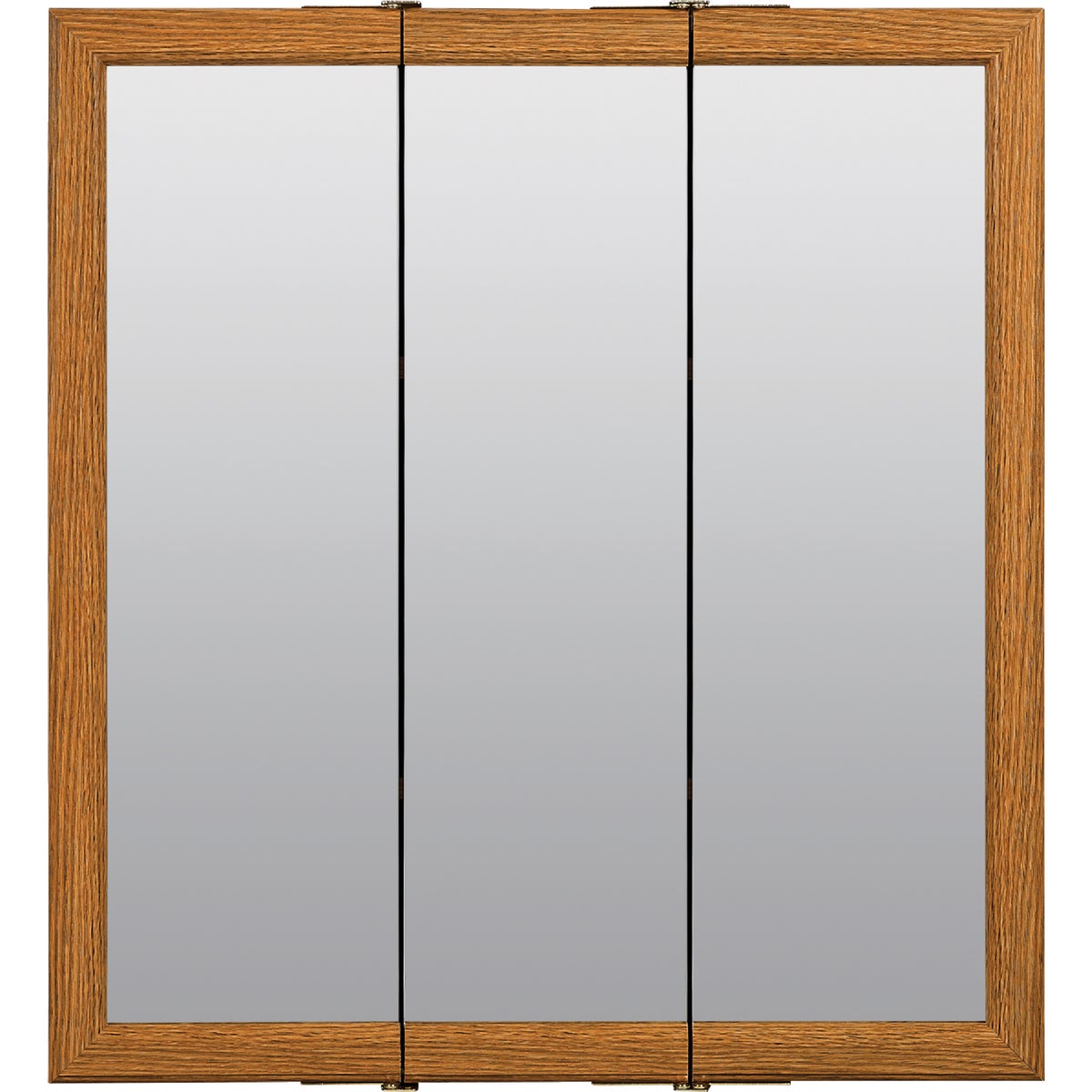 Zenith Oak Tri-View Medicine Cabinet