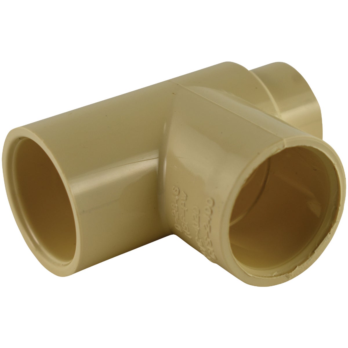 Charlotte Pipe 3/4 In. x 1/2 In. x 3/4 In. Solvent Weldable CPVC Tee