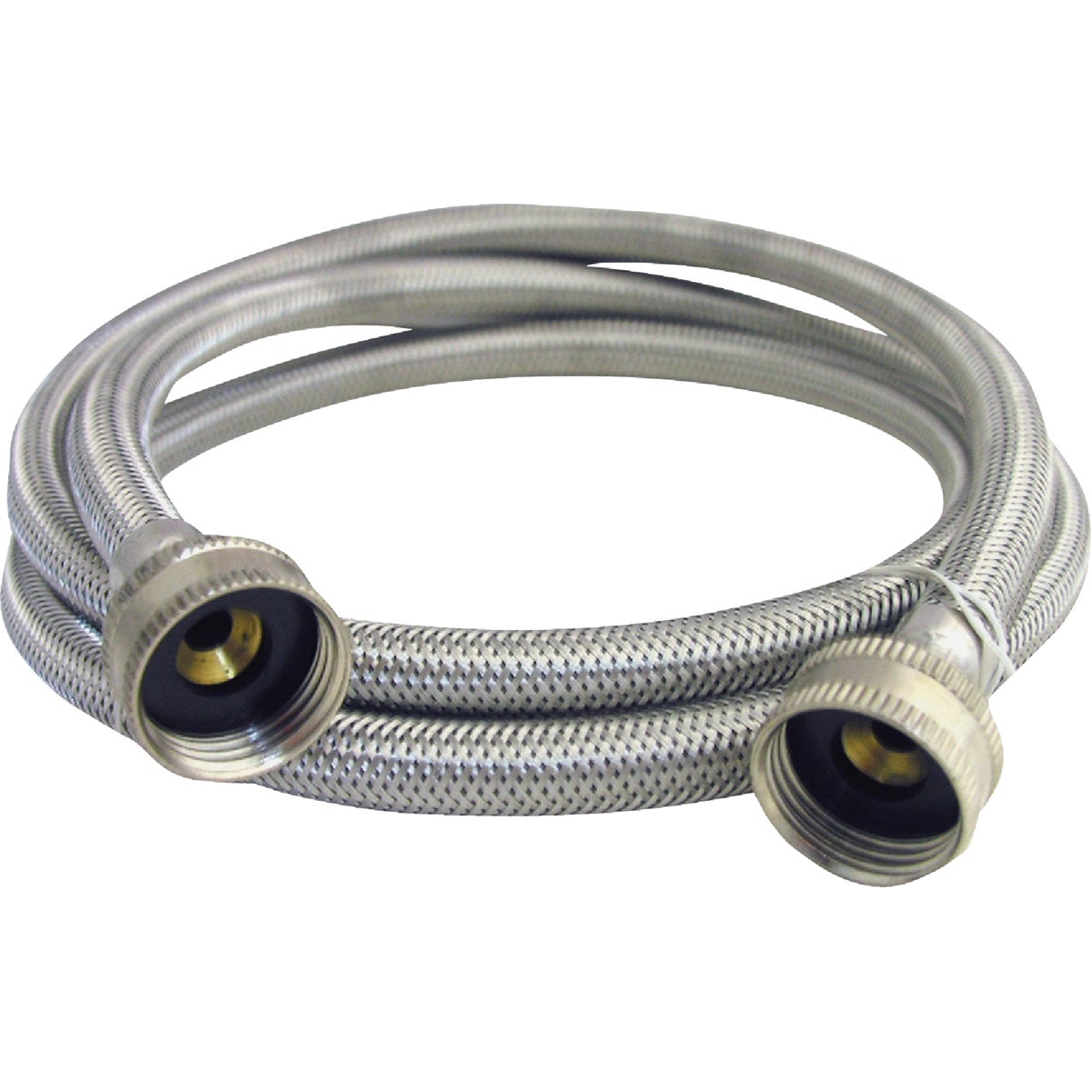 Lasco 3/4 In. x 5 Ft. Stainless Steel Washing Machine Hose