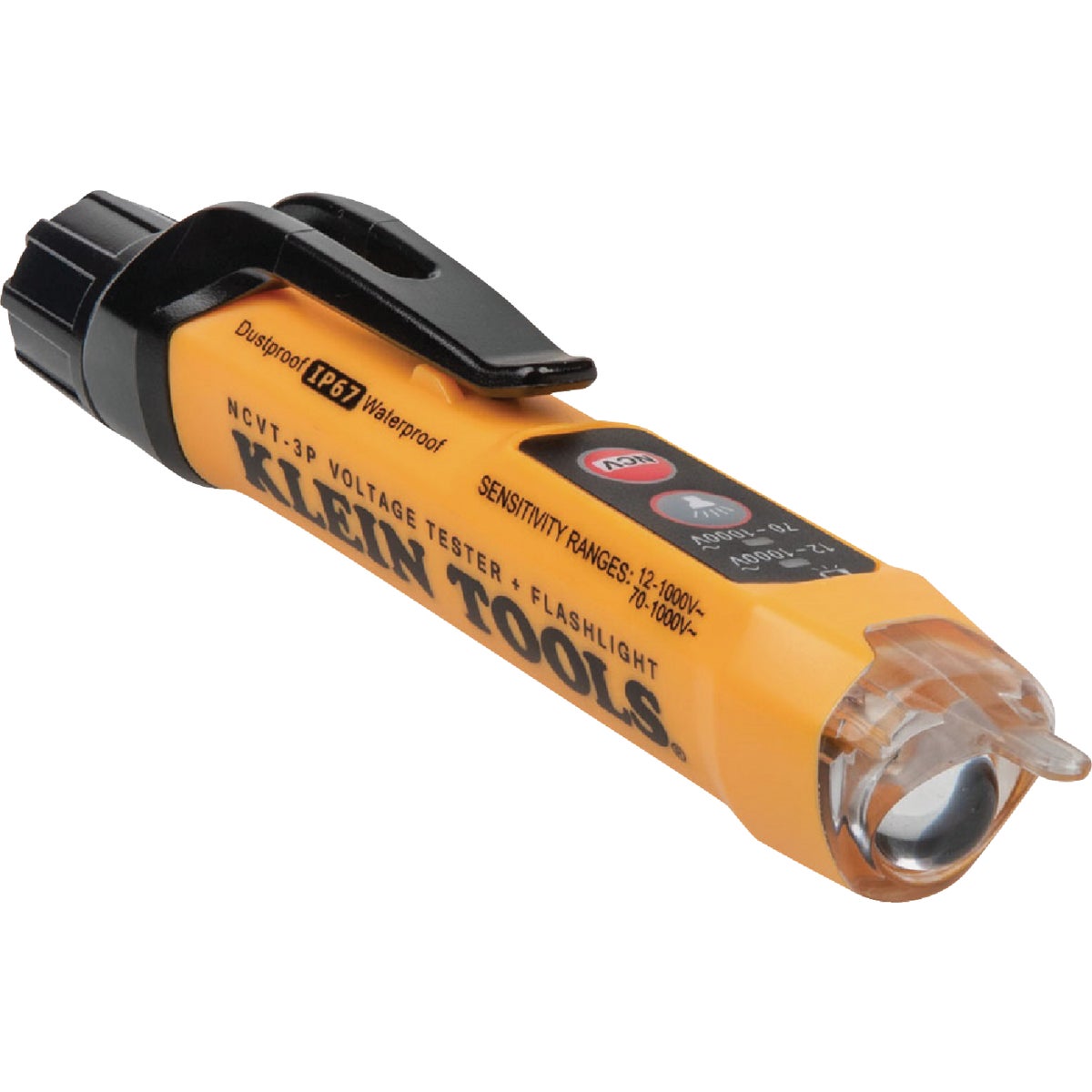 Klein Dual Range Non-Contact Voltage Tester with Flashlight