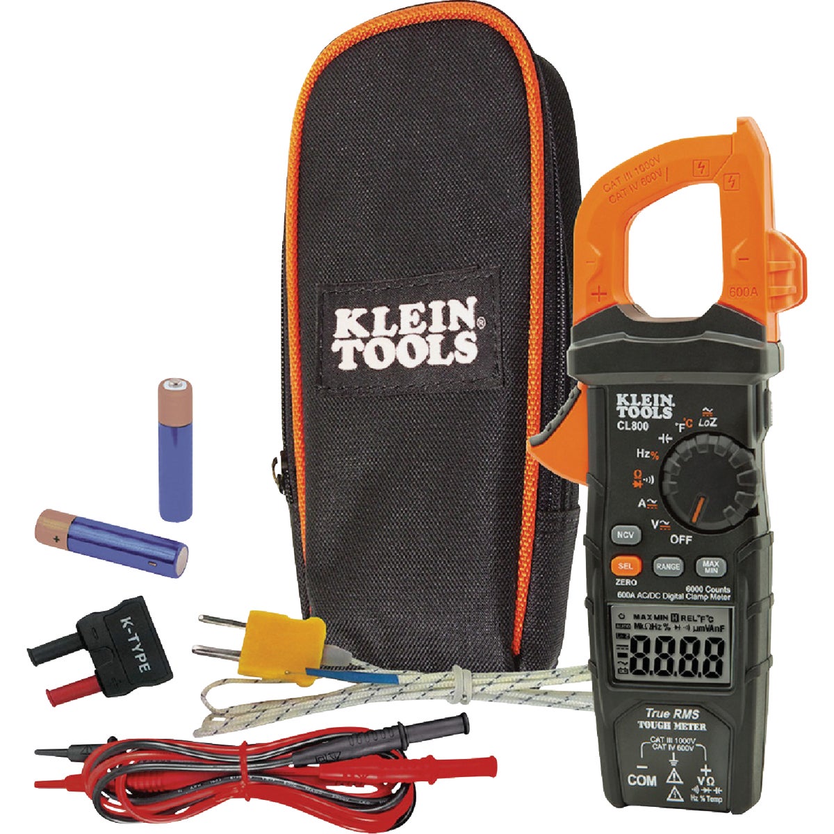 Klein 1000V AC/DC Auto-Ranging Clamp Meter