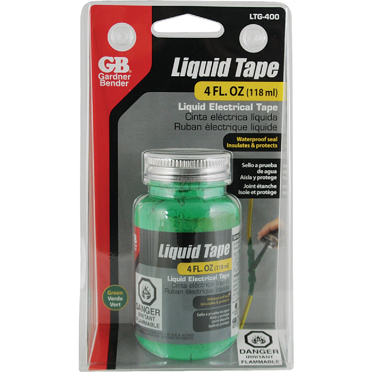 Gardner Bender 4 Oz. Green Electrical Liquid Tape