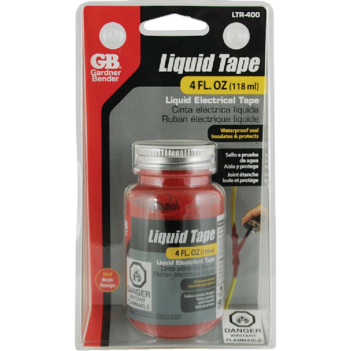 Gardner Bender 4 Oz. Red Electrical Liquid Tape