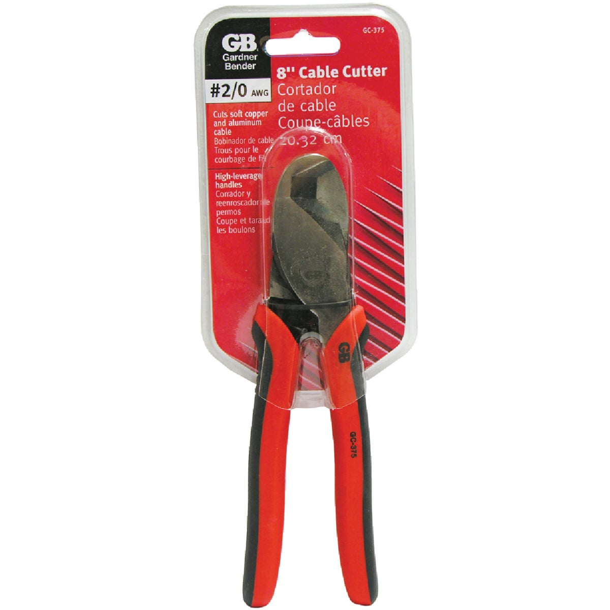 Gardner Bender High-Leverage 8 In. Cable Cutter